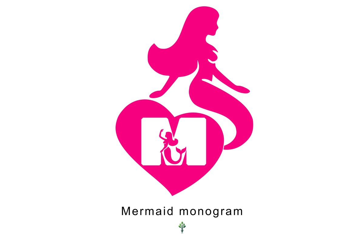 Mermaid Monogram Font