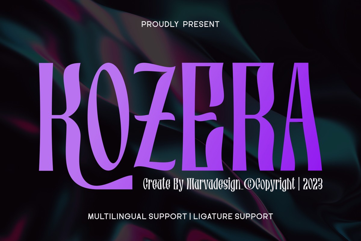 Kozera Font