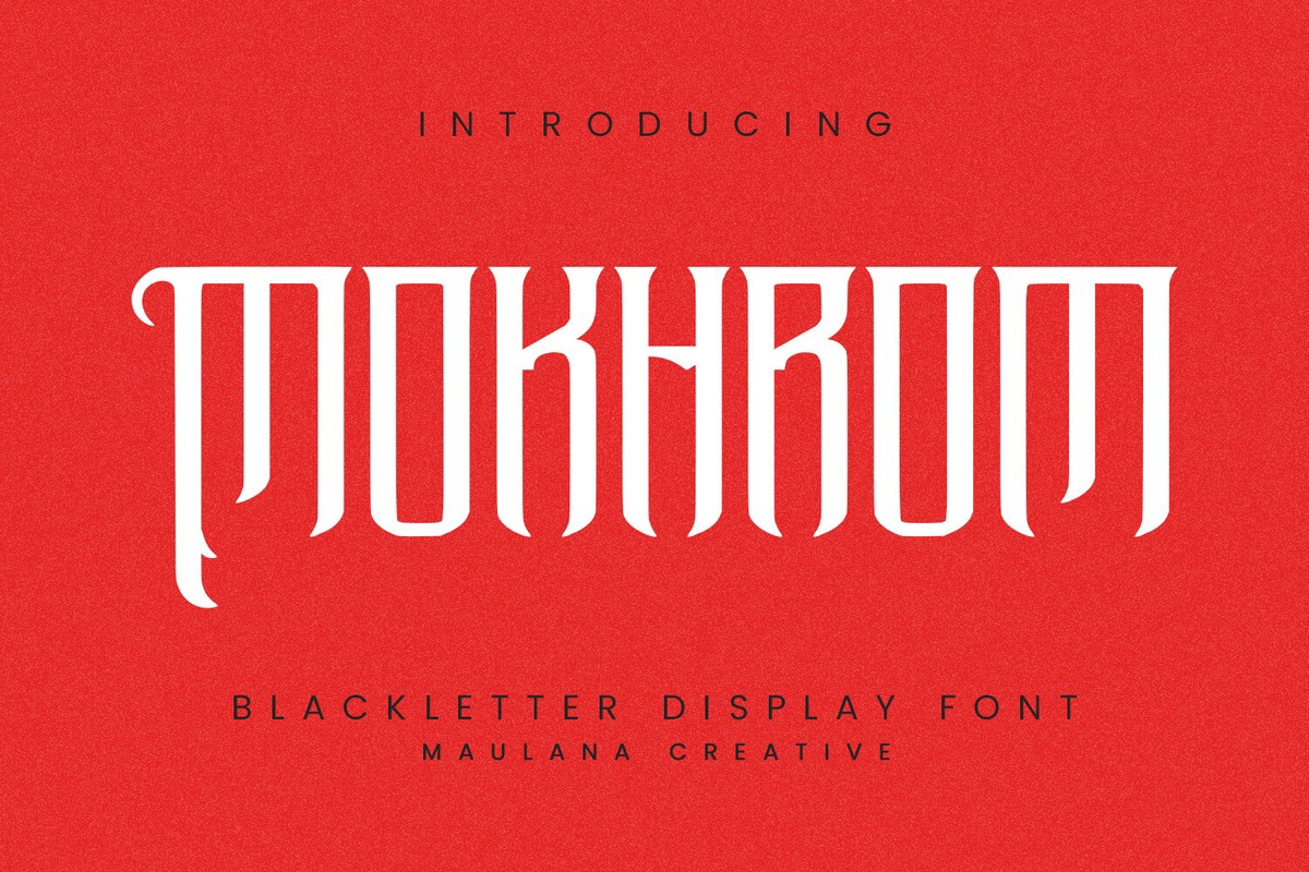 Mokhrom Font