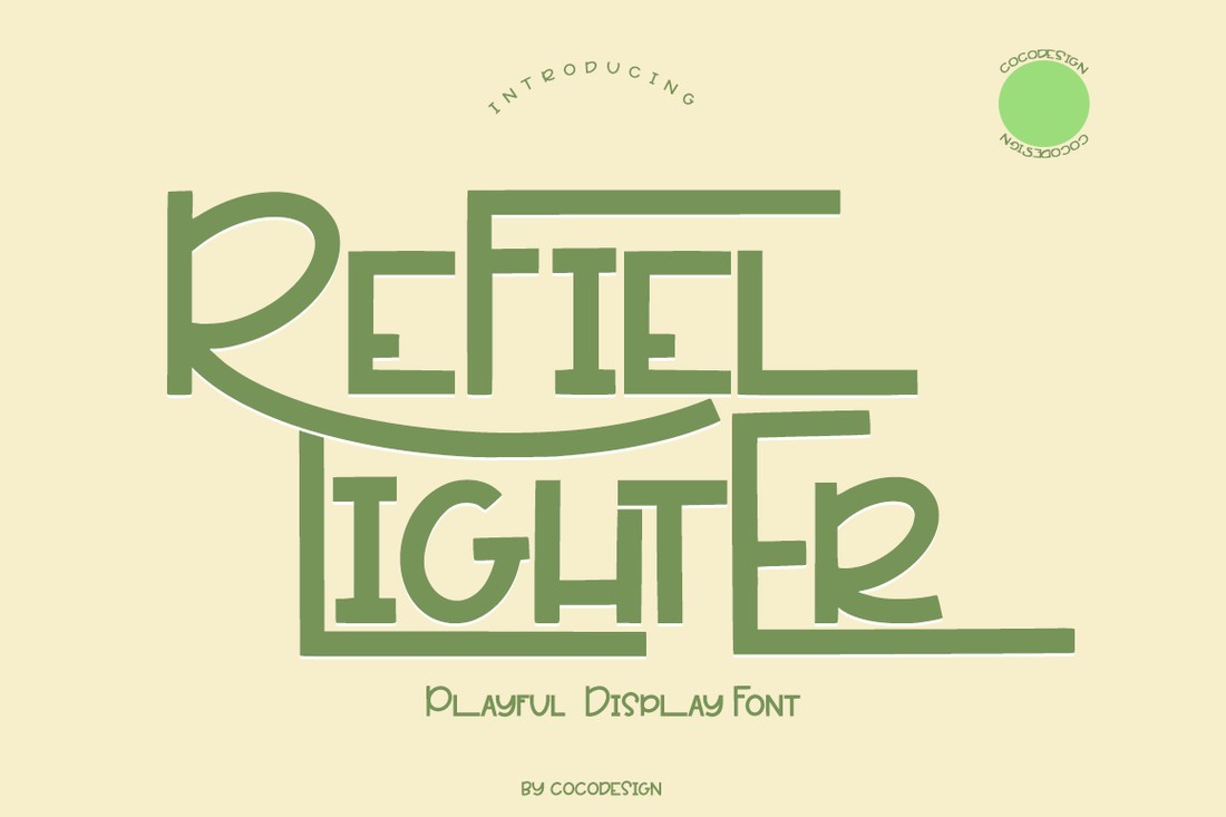 Refiel Lighter Font