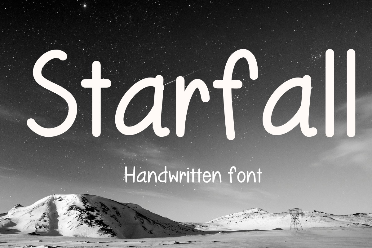Starfall Font