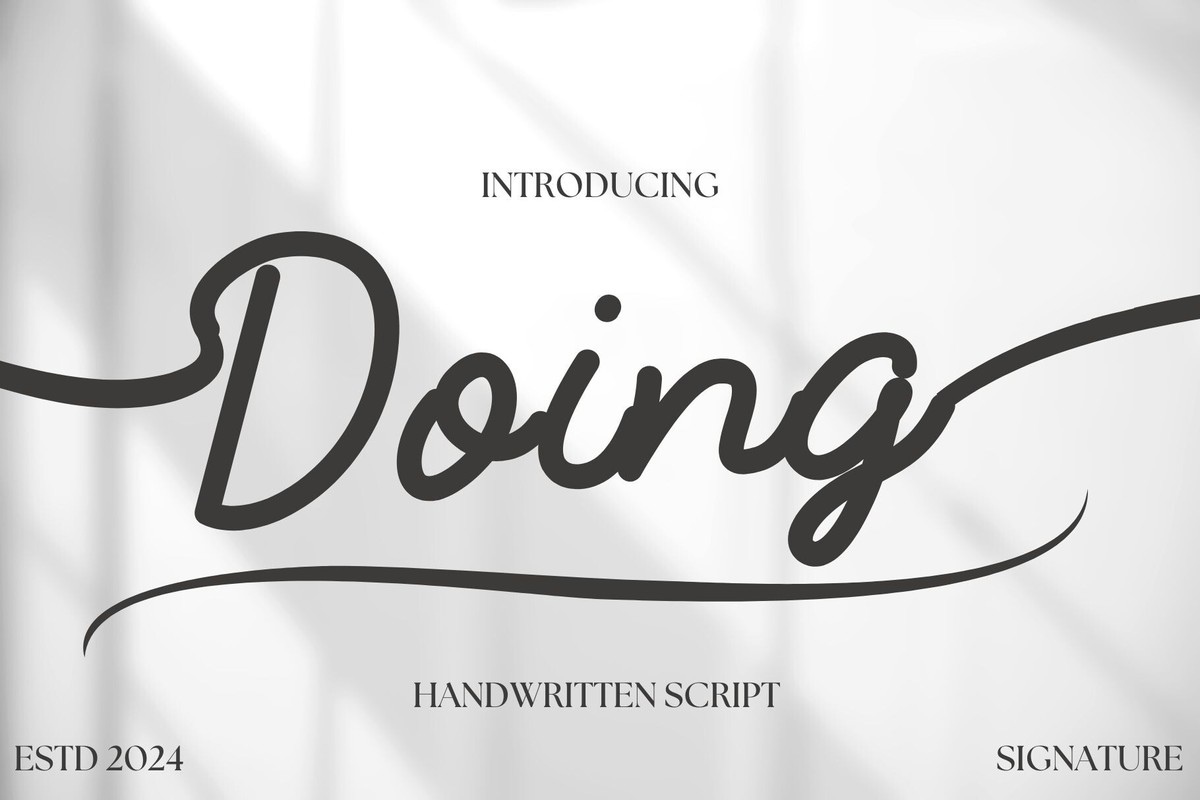 Doing Font