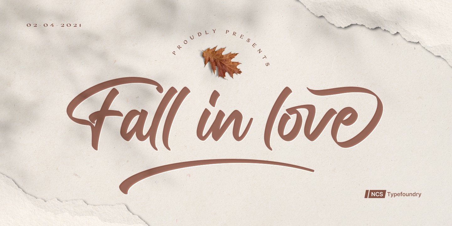 Fall in Love Font