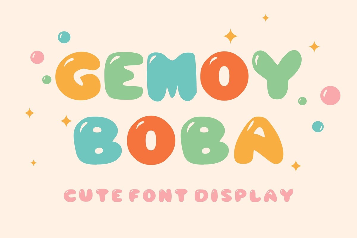 Gemoy Boba Font