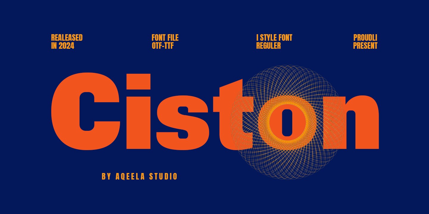 Ciston Font