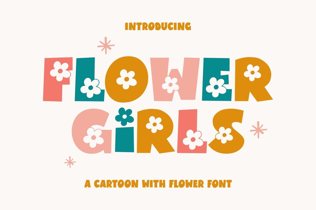 Flower Girls Font