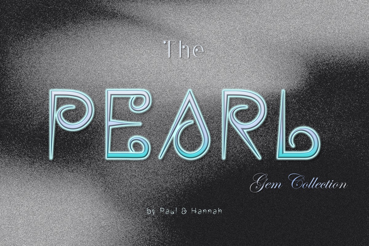 The Pearl Font