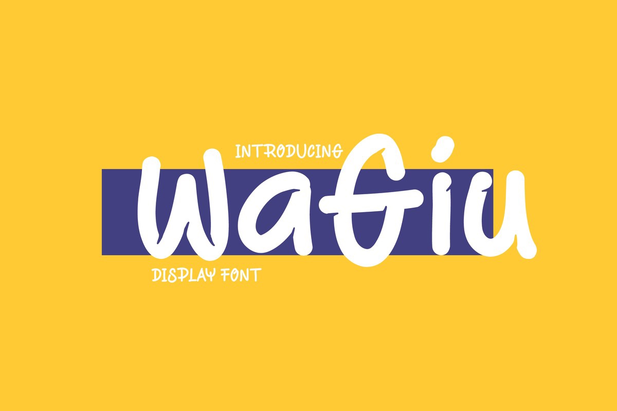 Wagiu Font