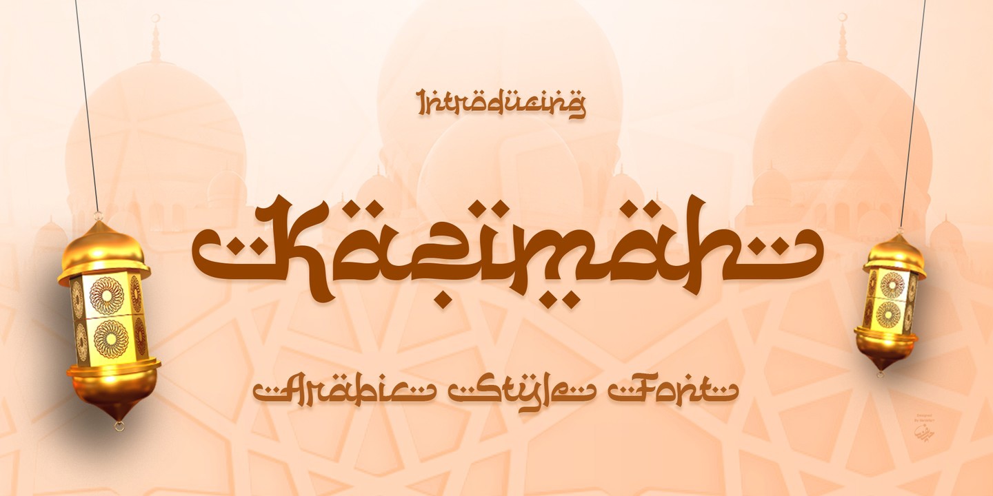 Kazimah Font