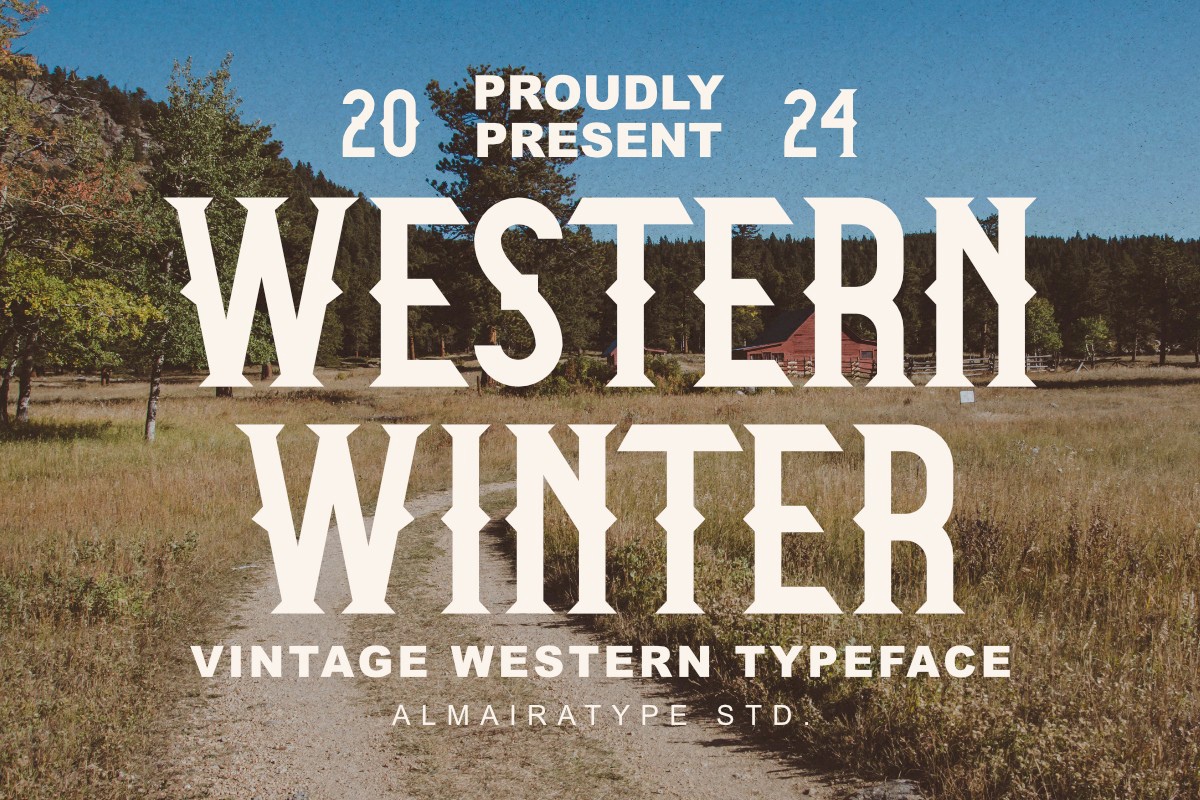 Western Winter Font