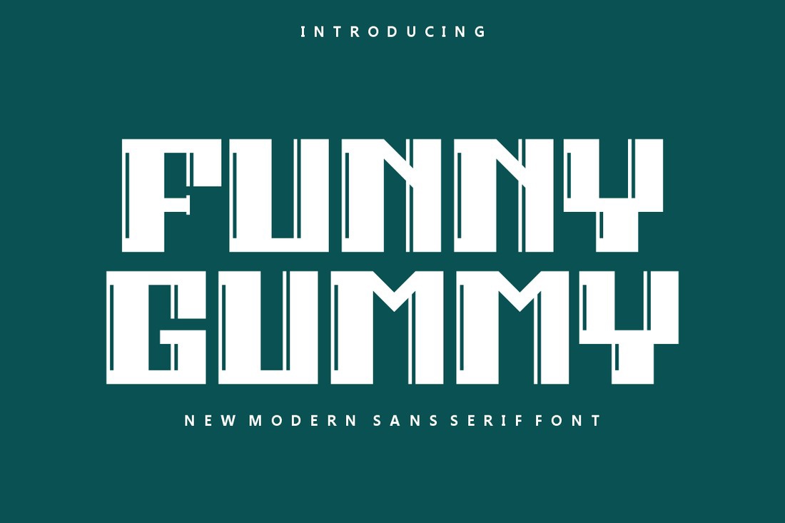 Funny Gummy Font