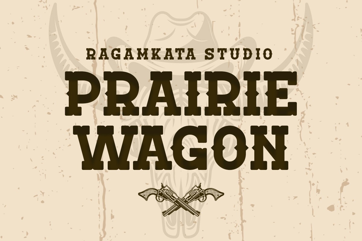 Prairie Wagon Font