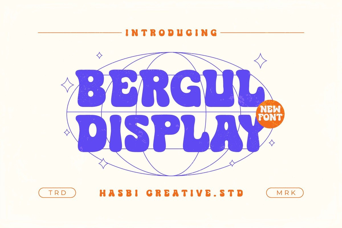 Bergul Display Font