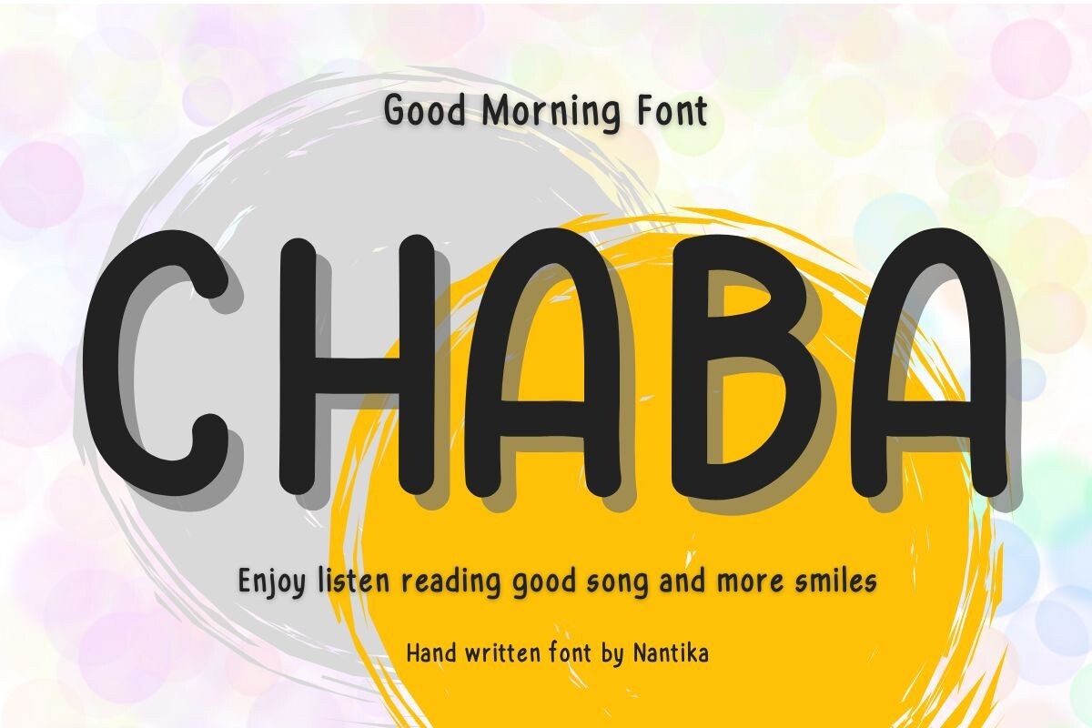 Maru Chaba Font