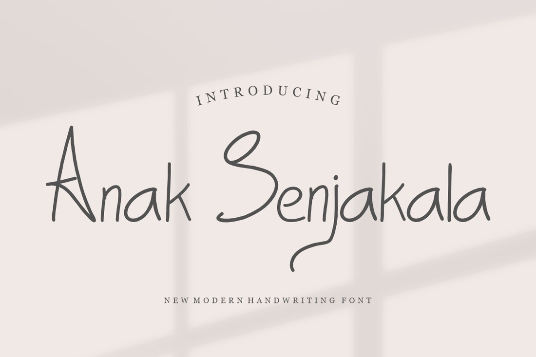 Anak Senjakala Font