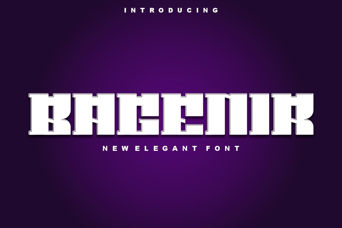 Bagenir Font