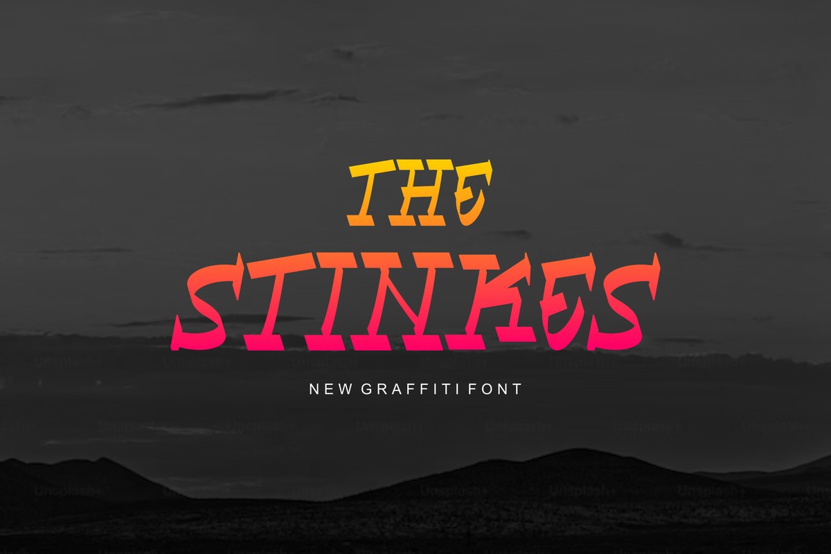 The Stinkes Font